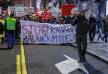 Antikapitalisti na protestima: A gde je šumar?