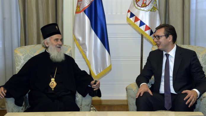 Patrijarh i Vucic