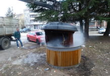 Ponovo zapaljen podzemni kontejner