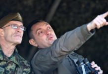 Vojska i protesti: Moždani udar A. Vulina