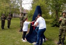 U Kamenici otkrivena spomen bista heroju sa Košara