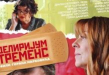 Novi film Gorana Markovića “Delirijum tremens“ u Domu kulture