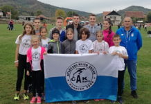Sedam medalja za mlade atletičare ČAAK-a na kros RTS-a