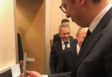 Vučić kod Putina: Puška i testera