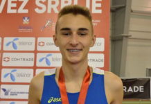 Čačanski atletičar Ognjen Nikolić prvak Srbije na 3.000 metara