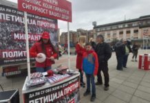 Antimigrantska kampanja Dveri, praćena lažnim vestima, ne ide u prilog opoziciji