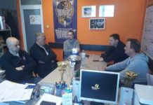 Generalni sekretar KSS Zlatko Bolić posetio KK Mladost