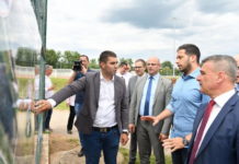 Udovičić u Čačku: Prostor Sportskog centra “Mladost“ jedan od najlepših u Srbiji