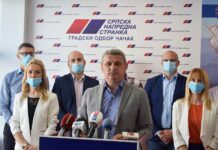 Todorović: Nema potrebe za vanrednim lokalnim izborima u Čačku