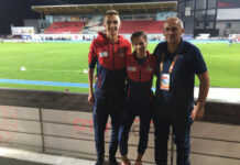Ivana Ilić i Ognjen Nikolić u reprezentaciji Srbije na Prvenstvu Balkana