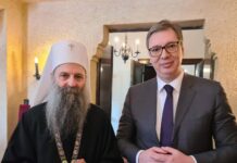 Aleksandar Vučić i Sveti duh