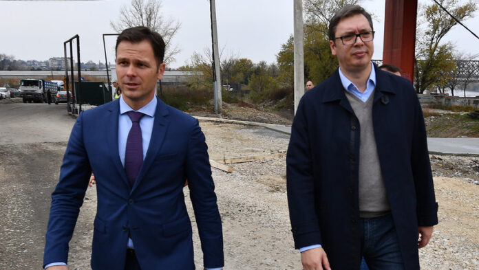 Sinisa Mali i Aleksandar Vucic