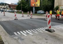 Večeras se završava postavljanje usporivača saobraćaja u Ulici dr Dragiše Mišovića