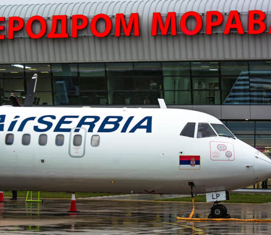 Počeo zimski red letenja na aerodromu “Morava“ u Lađevcima