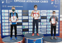 Mlađi pionir ČAAK-a Vuk Grujić drugi u Srbiji na 800 metara, novi lični rekordi za Ivanu Ilić