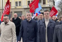 Sedmoro Čačana na poslaničkoj listi Patriotskog bloka za obnovu Kraljevine, prvi Boško Obradović