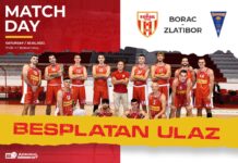 Besplatan ulaz na utakmicu baraža Borac – Zlatibor, ali postoje prioriteti