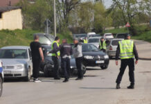 Lančani sudar na Suvom bregu, slupana tri automobila