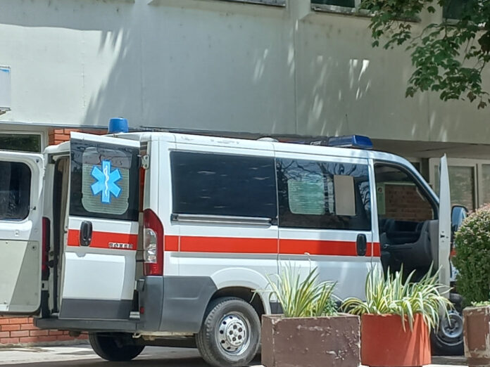 Slika broj 1801402. Udes u Parmencu, dva muškarca prebačena u bolnicu