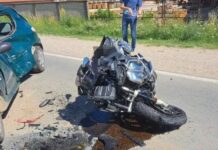 Detalji pogibije motocikliste iz Čačka: Preticao, pa se ze zakucao u automobil