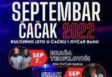 Kulturno leto u Čačku i Ovčar Banji: Rokenrol, klasika i etno muzika