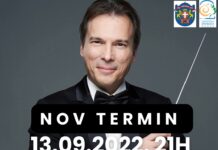 Bojan Suđić sa orkestrom večeras na Gradskom trgu
