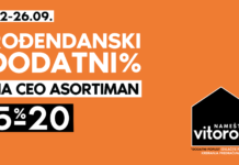 Rođendanski dodatni popusti u “Vitorogu“!