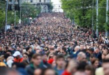 Reka ljudi u Beogradu na protestu protiv nasilja, novo okupljanje sledećeg petka