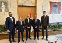 Prijem kod ministra Gajića povodom Svetskog prvenstva u fitnesu za mlađe kategorije u Čačku