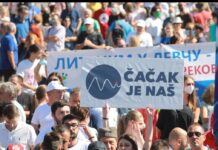 Četiri političke organizacije iz Čačka pozvale građane na prvi “Protest protiv nasilja“