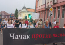 Drugi protest “Čačak protiv nasilja“ u petak, evo ko su govornici