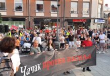 Održan četvrti protest “Čačak protiv nasilja“ (FOTO)