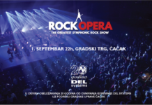 “Rock opera“ u Čačku: Spoj klasike i žestokog rokenrola