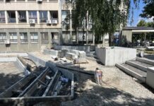 U toku radovi na parternom uređenju prostora ispred UG “Nadežda Petrović“, evo šta će sve biti urađeno