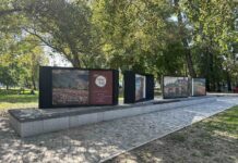 Na Gradskoj plaži postavljena Galerija na Moravi (FOTO)
