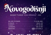 Počele prijave za novogodišnji basket turnir “Kraj Morave“