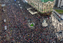 Protest inicijative ProGlas na Terazijama, ovacije za Mariniku Tepić