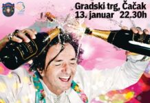 Goran Bregović u subotu uveče na Gradskom trgu na dočeku srpske Nove godine