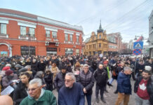 Nekoliko stotina građana na protestu protiv zagađenja vazduha u Čačku