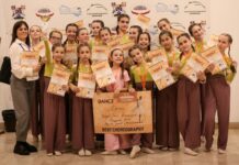 Najmlađa takmičarska grupa baletskog studija “Adagio AS“ osvojila specijalnu nagradu na festivalu “Art of Dance“