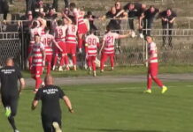Borac 1926 ponovo slavio u nadoknadi vremena i zadržao osam bodova prednosti pred derbi prvenstva