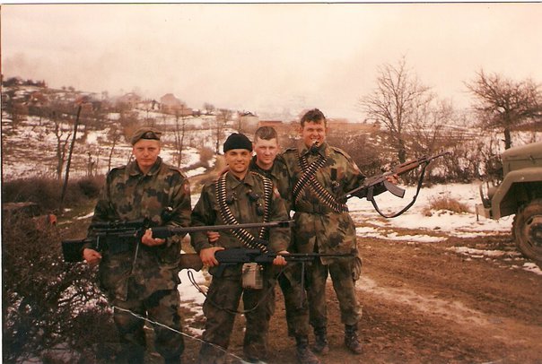 Pripadnici 125. Motorizovane brigade