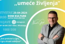 Predavanje Nenada Gugla “Umeće Življenja“