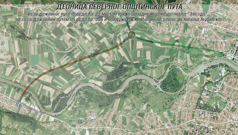 Počinje projektovanje mosta Pakovraće - Prijevor u okviru ''Severne ...