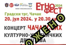 Zbog vremenskih prilika odložen koncert čačanskih kulturno-umetničkih društava