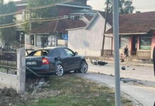 Žestok udes kod kružnog toka Ljubiću: Sudar automobila i skutera, dvoje povređenih