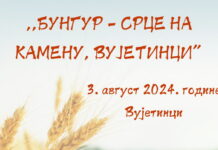 U subotu u Vujetincima manifestacija “Bungur – srce na kamenu“
