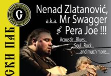 Akustično veče u “Srpskom pabu“ uz duet Nenad Zlatanović & Pera Joe