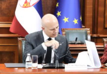 Pala Vlada Srbije, Vučević podneo ostavku