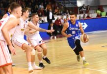 Desetkovani, hrabri Borac ostao bez daha u poslednjoj četvrtini i izgubio od Spartaka